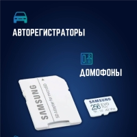 Карта памяти Microsd Class 10 Evo Plus 256 gb