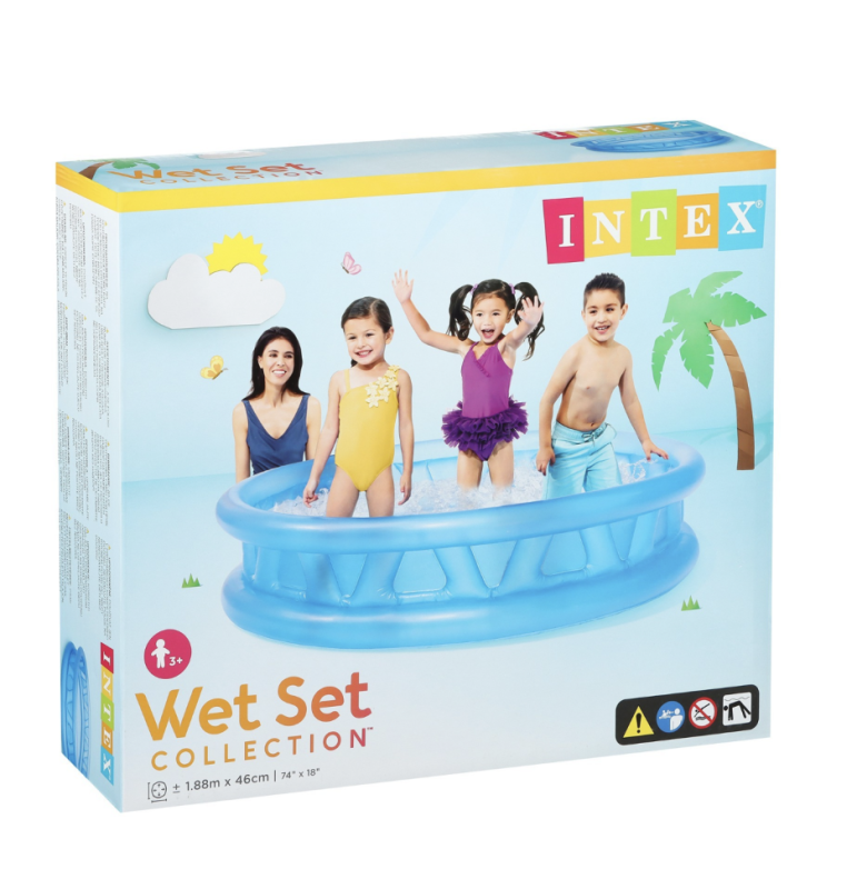 Бассейн надувной &laquo;Геометрия&raquo;, 188 х 46 см, от 3 лет
