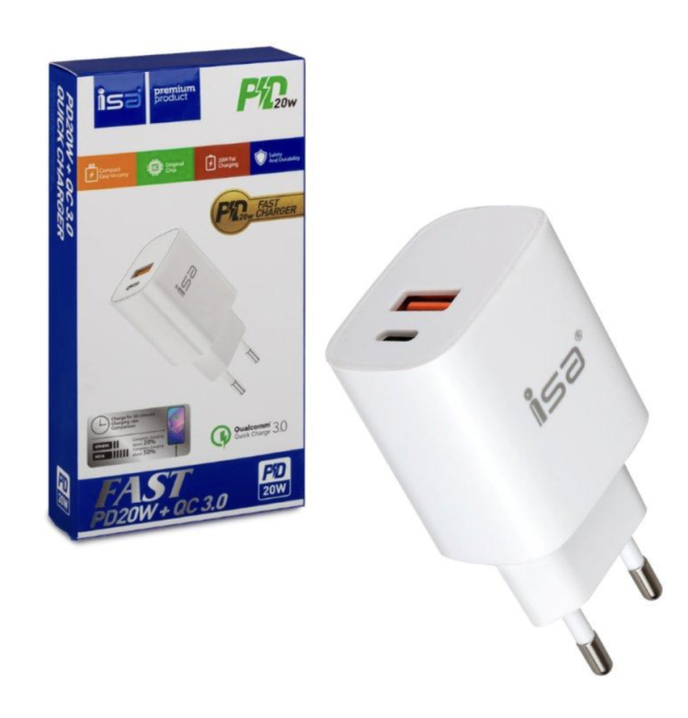 Переходник СЗУ на USB + Type-C HS18