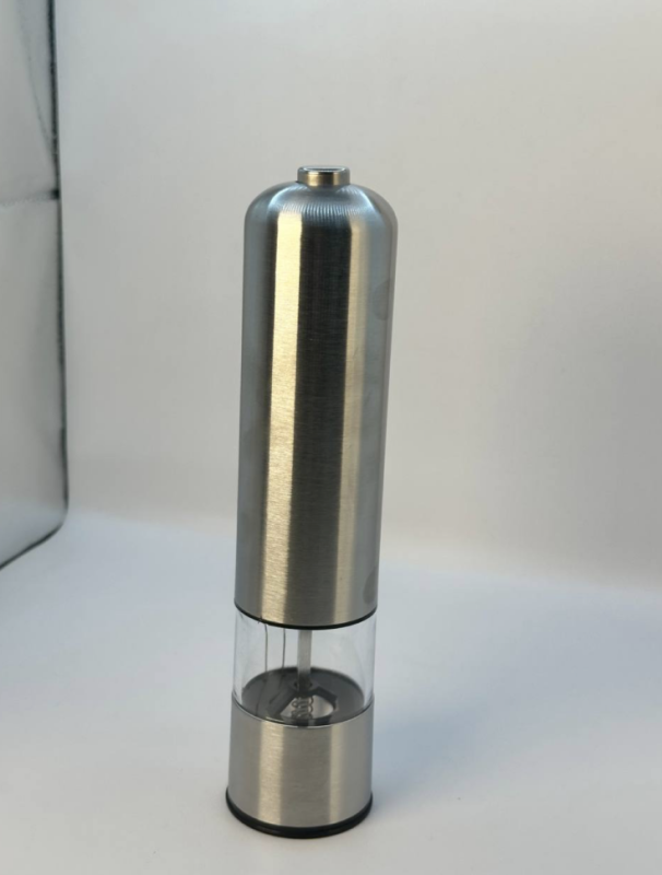 Мельница для специй серебристая