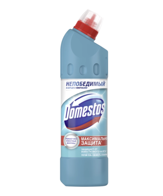 Средство моющее DOMESTOS Свежесть Атлантики, 500мл Средство моющее DOMESTOS Свежесть Атлантики, 500мл
