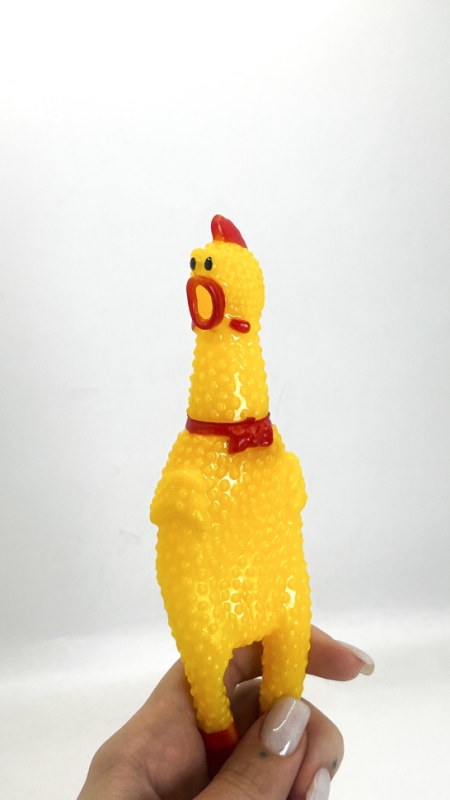 Игрушка для собак Курица размер 15,5х4см (для мелких и средних пород собак)