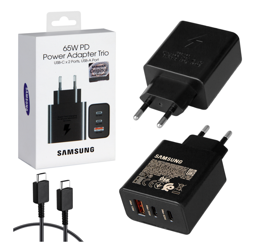 СЗУ Samsung 65W PD Adapter Trio