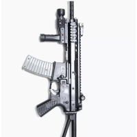 Автомат с лазерным прицелом