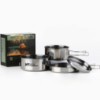 Набор посуды для пикника &laquo;В поход&raquo;, 4 предмета