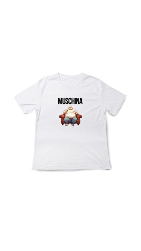 Футболки MUSCHINA Moschino. Белый, 3XL(56)
