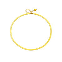 Женская цепочка-чокер из нержавеющей стали, золотистого цвета