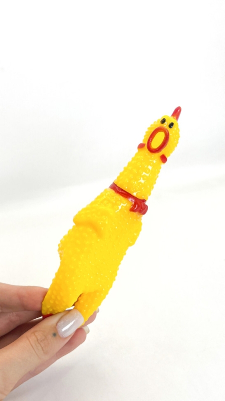 Игрушка для собак Курица размер 15,5х4см (для мелких и средних пород собак)