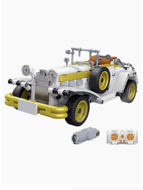 Конструктор Ретро кар Mercedes-Benz 500K на радиоуправлении 595 деталей