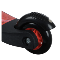 Cамокат GRAFFITI Drive, колёса PU 110/75 мм, ABEC 7, цвет красный