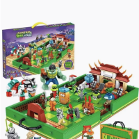 Конструктор Растения против зомби: Боевая арена 1123 детали Конструктор Растения против зомби: Боевая арена 1123 детали