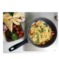 сковорода HOMECLUB Stone 26см, глубокая, литой алюминий