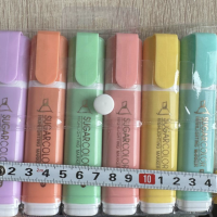 Набор маркеров-текстовыделителей "Пастель", 6 цветов