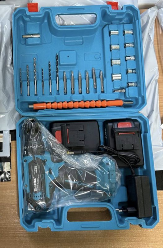 Дрель шуруповерт аккумуляторная 48V 2 акб