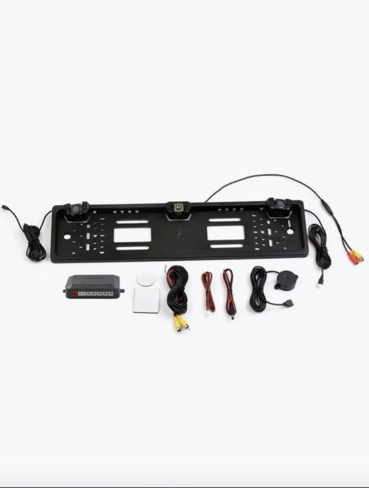 Номерная рамка с камерами и парктрониками