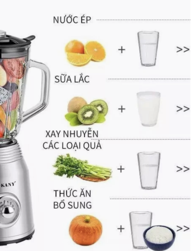 Блендер со стаканом SOKANY Блендер со стаканом SOKANY