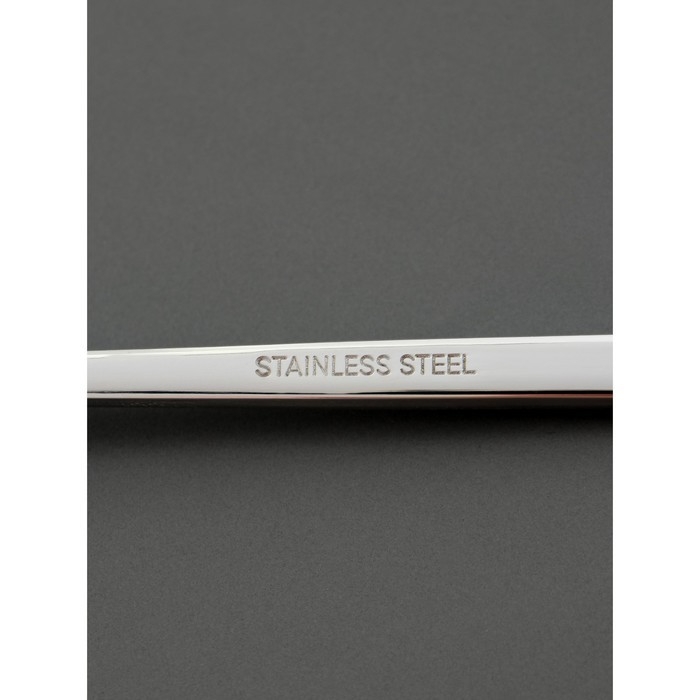 Ложка столовая из нержавеющей стали Magistro Gamburg, длина 20 см, толщина 4 мм, цвет серебряный