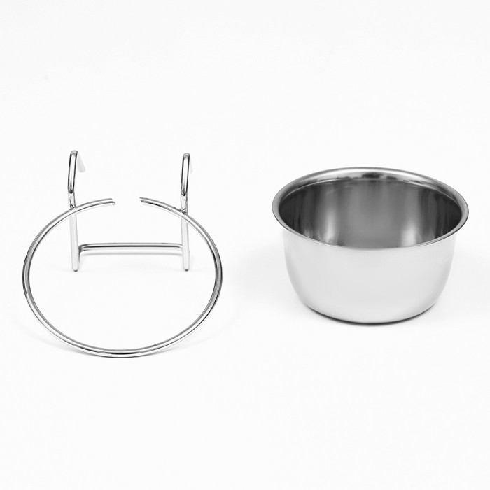 Кормушка для клетки с креплением, 150 мл Кормушка для клетки с креплением, 150 мл