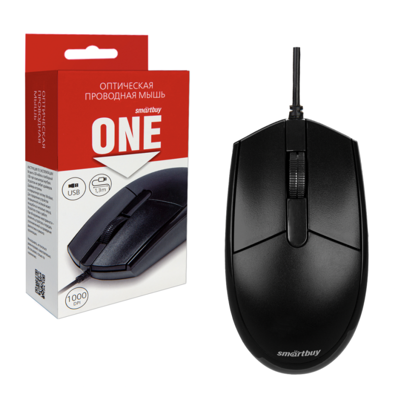 Мышь проводная Smartbuy ONE 212-K