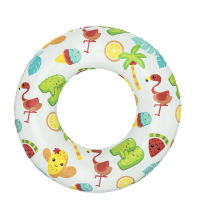 Круг надувной для плавания &laquo;Тропики&raquo;, d=61 см, от 3-6 лет, цвет в ассортименте