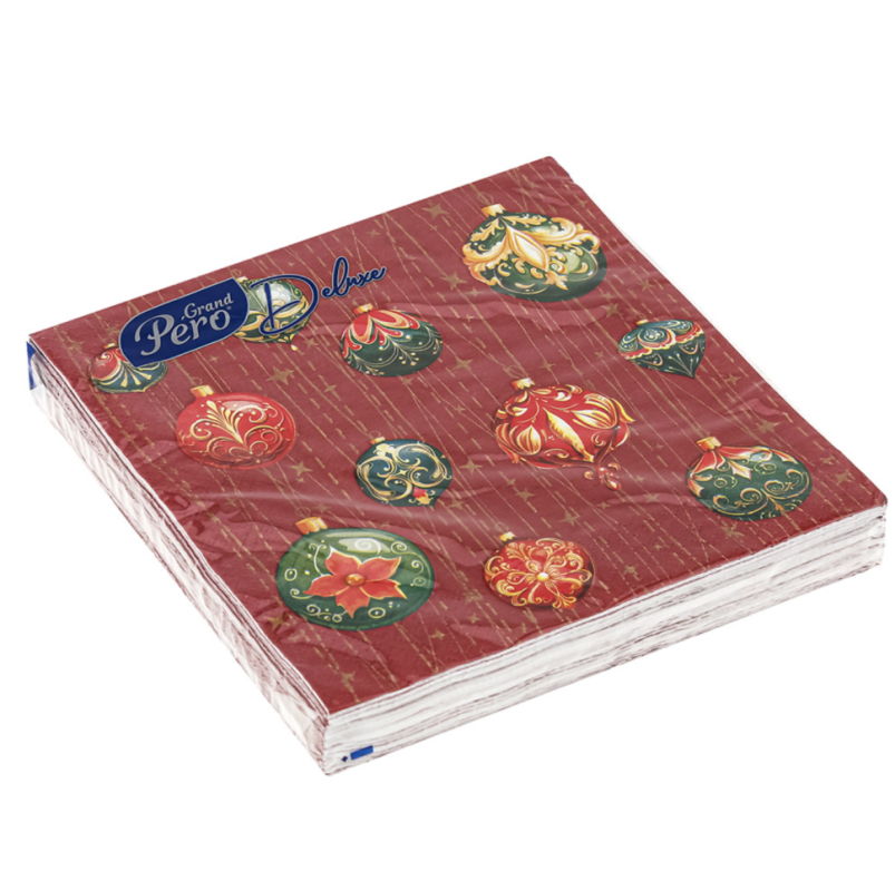 Салфетки бумажные Grand Pero Deluxe "Волшебный занавес" 20л