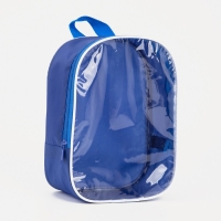 Косметичка на молнии, цвет синий Косметичка на молнии, цвет синий