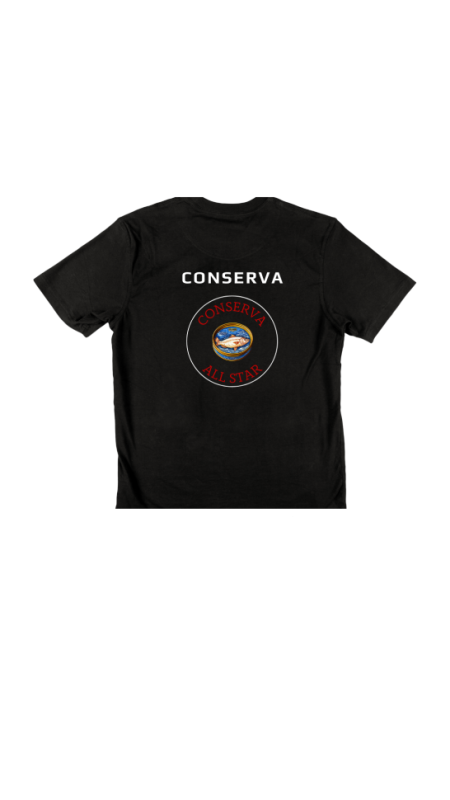 Футболка  CONSERVA Converse. Чёрный, 3XL(56)