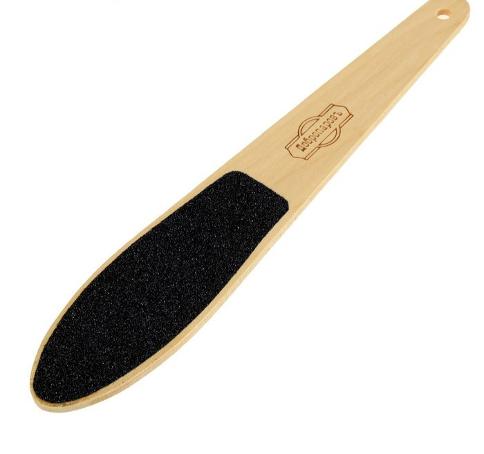 Пилка для ног банная Пилка для ног банная "Добропаровъ" абразивная(150/80), алтайская берёза, 23.4х4.3х0.4см