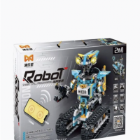 Конструктор Робот Трансформер Синий 2в1 775 детали