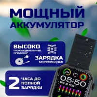 Смарт-часы 9 серии черные Смарт-часы 9 серии черные