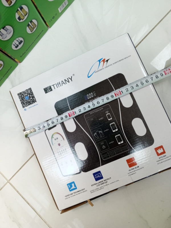 Весы умные напольные на батарейках