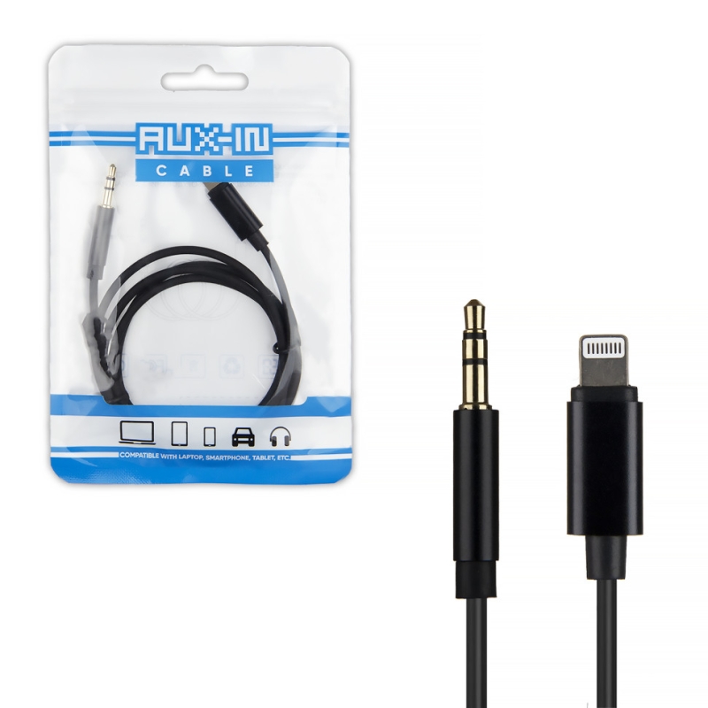 Аудио-Кабель Lightning на 3,5mm jack