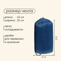 Спальный мешок maclay camping comfort summer, одеяло, 2 слоя, левый, 220х90 см, +10/+25°С Спальный мешок maclay camping comfort summer, одеяло, 2 слоя, левый, 220х90 см, +10/+25°С