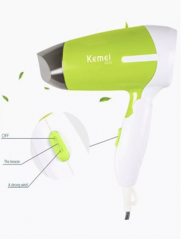 Складной мини фен