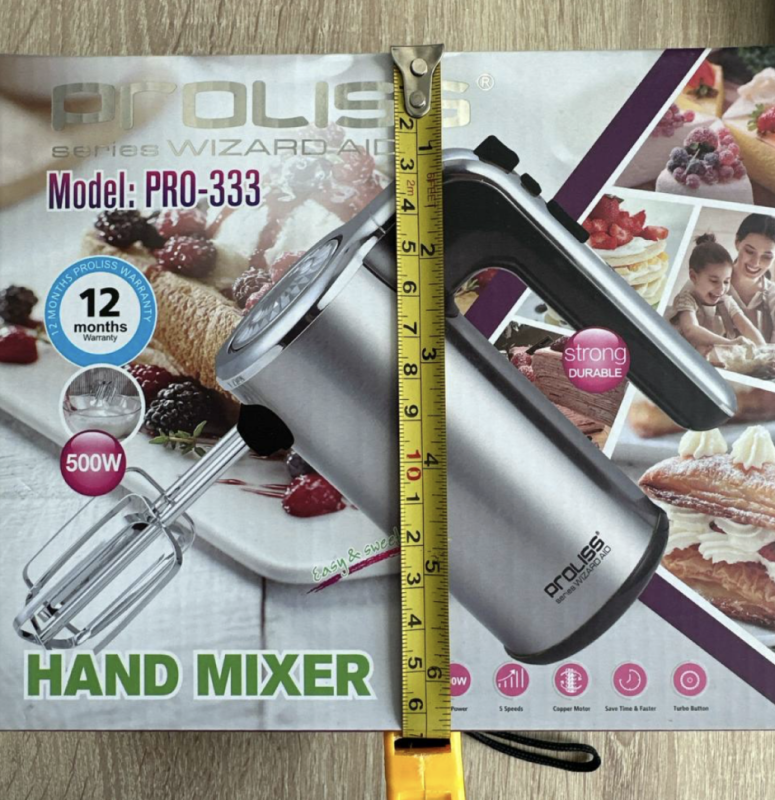 Миксер ручной кухонный Proliss Pro-333