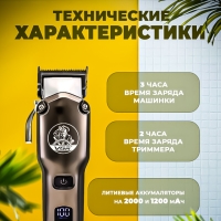 Набор для стрижки 2 бритвы VGR V-675 Набор для стрижки 2 бритвы VGR V-675