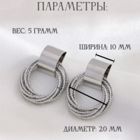 Серьги в стиле олд мани