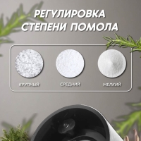 Мельница для специй серебро