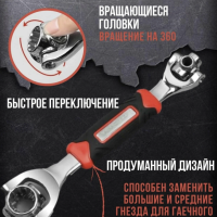 Универсальный гаечный ключ 48 в 1