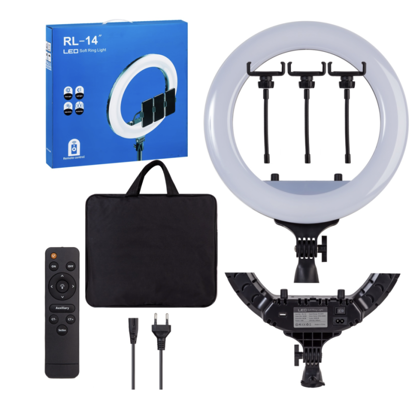 Селфи кольцо 36см RL-14 с пультом