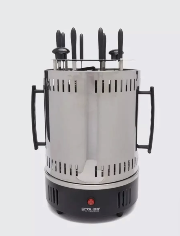 Электрошашлычница PROLISS PRO-855 на 8 шампуров