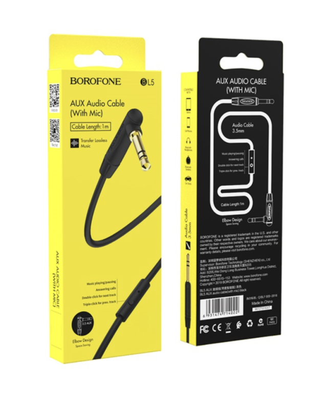 Кабель AUX BL5 1M