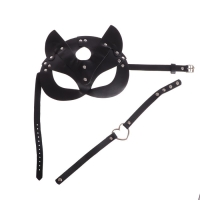 Карнавальный набор &laquo;Строгая киска&raquo;, (маска+чокер)
