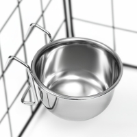 Кормушка для клетки с креплением, 150 мл Кормушка для клетки с креплением, 150 мл