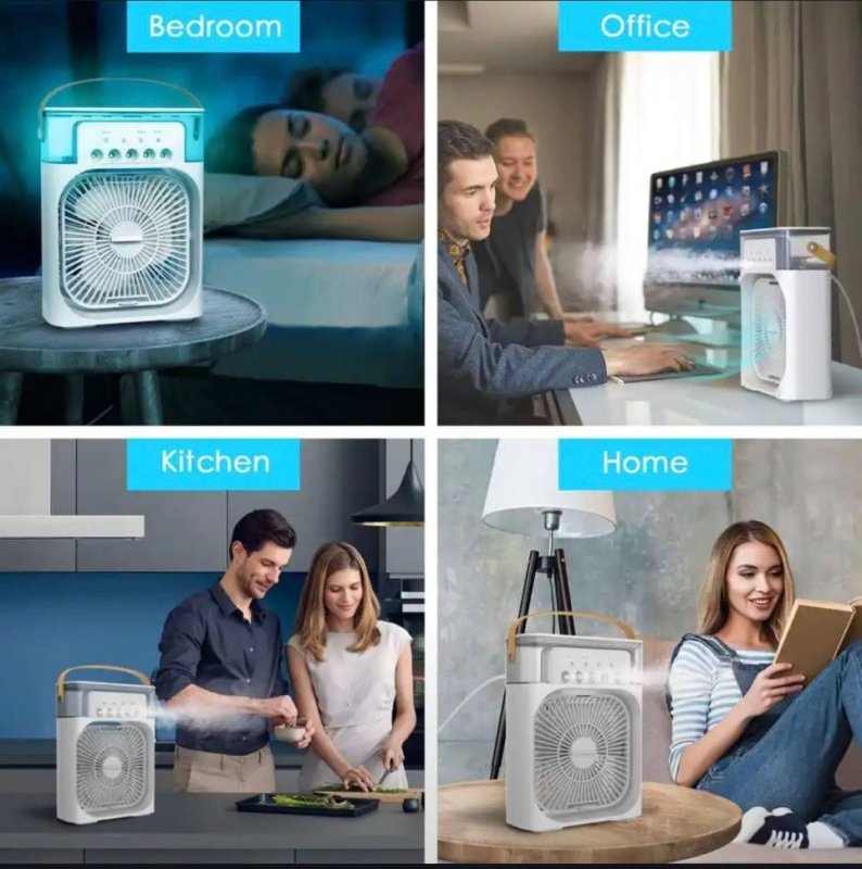 Вентилятор с увлажнением 3 в 1 Вентилятор с увлажнением 3 в 1