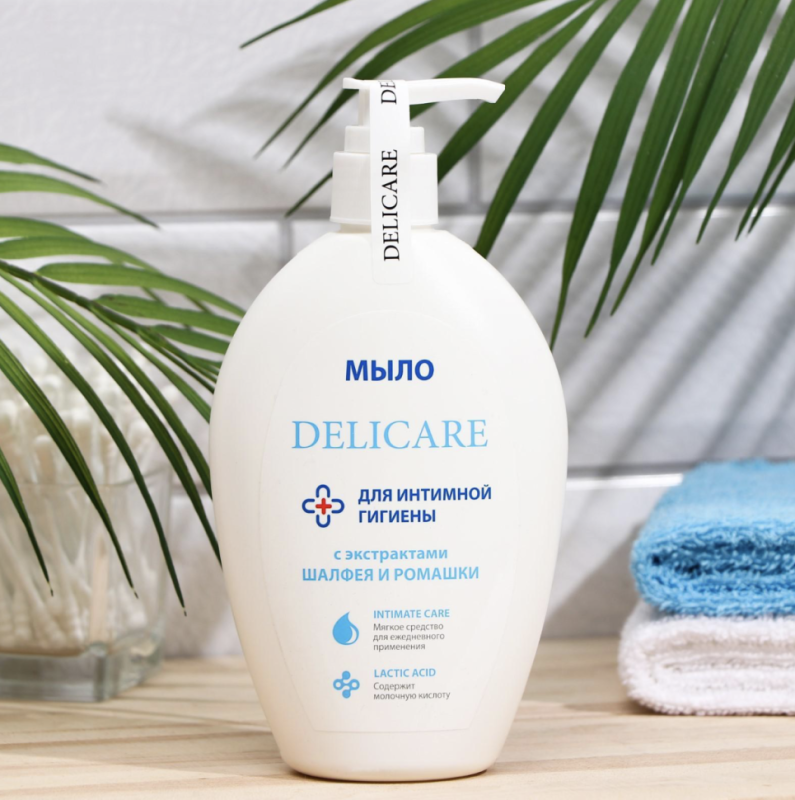 Мыло для интимной гигиены Delicare 270 мл