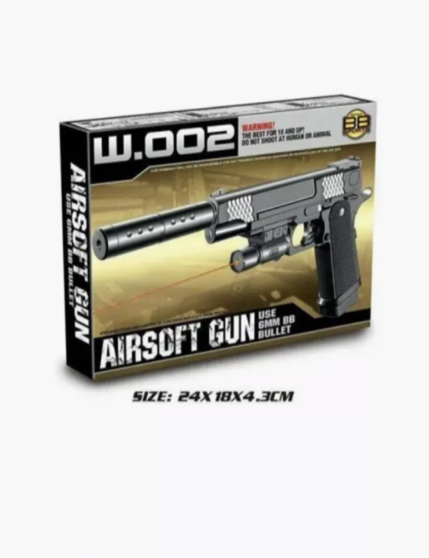 Пистолет с лазерным прицелом W.002