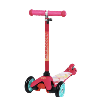 Самокат GRAFFITI &laquo;Единорожки&raquo;, колёса PU 110/75 мм, ABEC 7, цвет розовый