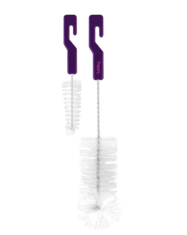 Набор ершиков для мытья бутылочек и сосок LUBBY с 0 месяцев