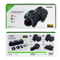 Зарядная станция для 2-х геймпадов Xbox One/Series + 2 аккумулятора 1200mAh Зарядная станция для 2-х геймпадов Xbox One/Series + 2 аккумулятора 1200mAh